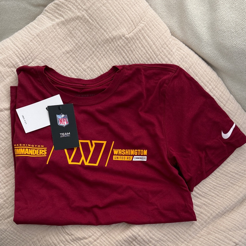 Nike Burgundy Washington Commanders Tee